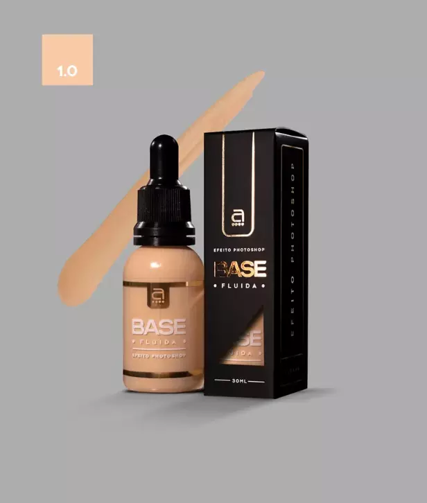 Base fluída vegana COR 1 efeito ...