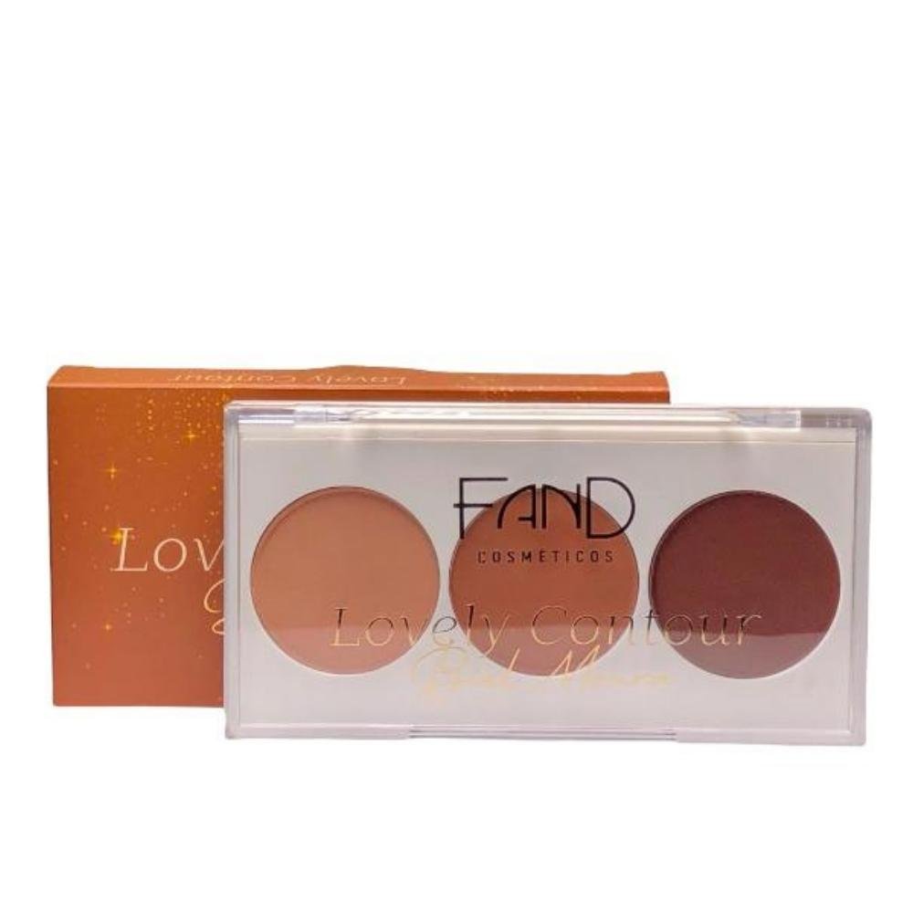 Trio lovely contour Fand by Biel Moura 7,5g