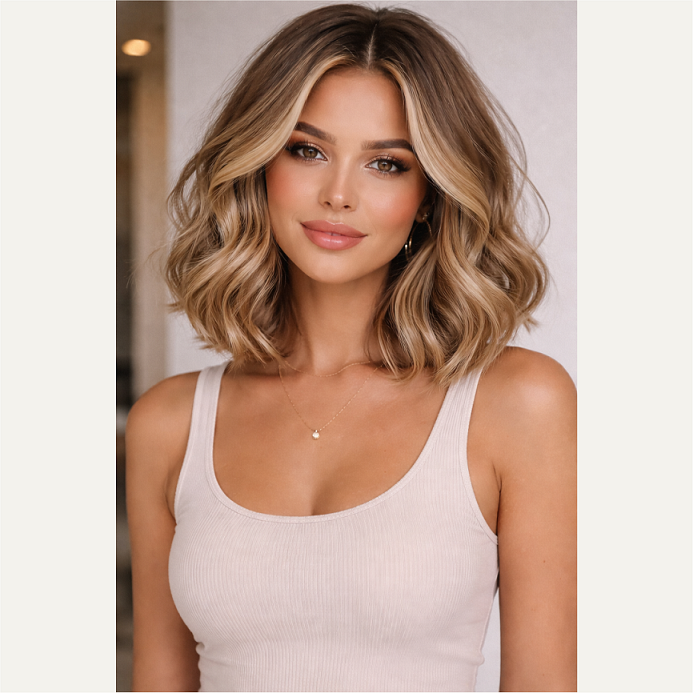 Ondas cabelo liso pequeno